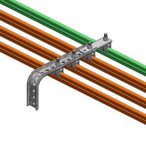 Part No. XA-542243 8-Bar, Bracket Extension, Flat 5″ Long, Cold-Rolled Steel