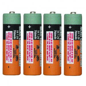 Part No. XA-700DIROP8 Radio Remote Control Part, Saga, Battery, AA NiCAD or Ni-MH Rechargable