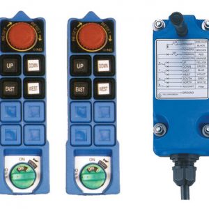 Part No. XA-700PRO6DHT Radio Remote Control Kit, Saga Protean HT Series, 4-Button, 2-Speed, 2 TX, 110 VAC