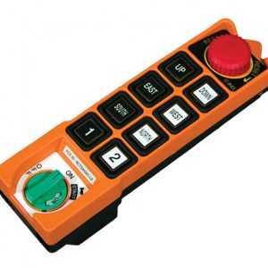 Part No. XA-701L10002 Radio Remote Control Part, for Saga L10 Series, Transmitter, Spare, 08-Button, 2-Speed