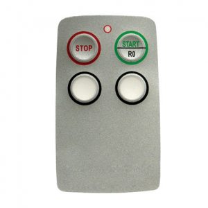 Part No. XA-701P0219 Radio Remote Control Part, for Saga Protean Series, Button Legend, for 4-button Transmitter