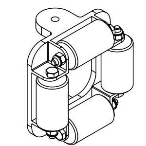Part No. XA-A3A Large Guide Roller