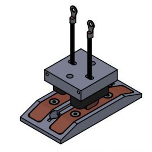 Part No. XA-BCL020A2WO Battery Charging Contact Set 20Amp 60Volt