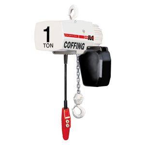 Electric Chain, 1 Ton Capacity, 115/230V, Hook Suspension 1 Phase, 10′ Lift, 12FPM Lift Speed – EC2012 1 10 ST Electric Chain, 1 Ton Capacity, 115/230V, Hook Suspension 1 Phase, 10′ Lift, 12FPM Lift Speed – EC2012 1 10 ST