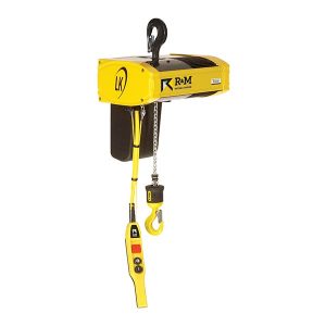 Electric Chain, 2 Ton Capacity, 230V, 2 Chain Falls, 16/3 FPM Hoist Speed, H4 Duty Class, Push Trolley Suspension – LK10G042100-3Y-230