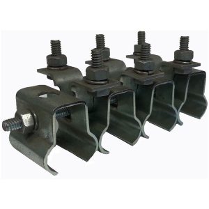 Part No. SFE-908-F40L Zinc Plated Steel Hanger Clamp – (4:0)