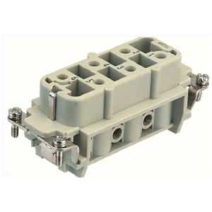 Part No. 1-1104205-1 6 Pin Female Receptacle - 35 Amps