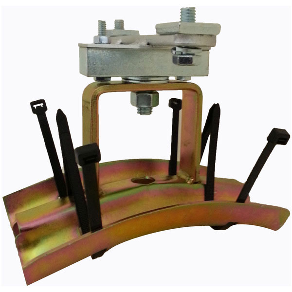 Part No. R-CS21-2 End Clamp Assembly for 2 Round Cables (1.00" - 1.75" dia.)