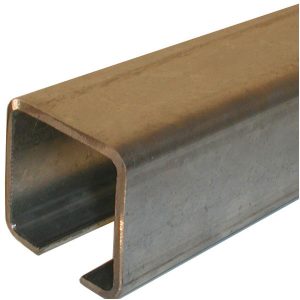 Part No. FC-CH2A-20 Rolled Galvanized Steel Track – 20 ft Section – per foot.